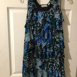 Dressy sleeveless top